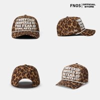 FNOS l NÓN "PARDUS" TRUCKER HAT - LEOPARD PRINT - HW6