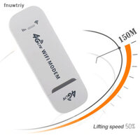 [Fnuwtriy] Modem USB 4G LTE Dongle 150Mbps Bộ chuyển đổi mạng không dây WiFi mở khóa Laptop VN