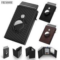 [Fo] Ví đựng thẻ bật lên Hộp đựng thẻ dung lượng lớn Rfid Chặn ví nam có khe cắm Airtag và nhiều khe cắm Bảo mật thông tin cá nhân của bạn và cho doanh nghiệp