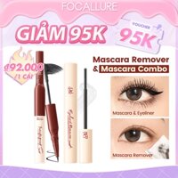 Focallure Bold On Clean Off Bút kẻ mắt chống nước 2 trong 1 & Mascara & Loại bỏ ngay lập tức Mascara Longwear Chính xác Volume Clean Residue-free Gentle On Eyes Nourish Strengthen La