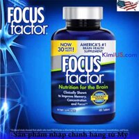 Focus Factor Nutrition for the Brain 180 viên - Viên uống bổ não của Mỹ