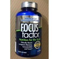 FOCUS FACTOR Nutrition For The Brain 180 vien cua My