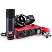 Focusrite Scarlett 2i2 Studio 2x2 USB Audio Interface with Microphone & Headphones (3rd Generation) gen3