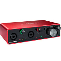 Focusrite Scarlett 4i4 gen 3 sound card thu âm