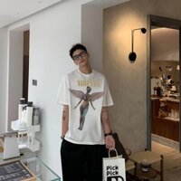 FOG FEAR OF GOD Nirvana Band Angel Tide Brand High Street Loose Hip Hop Couple Same Short Sleeve T-Shirt