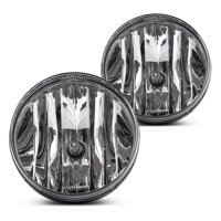 Fog Lights Compatible with GMC Sierra 1500 2007-2013 Sierra 2500 3500 2007-2014 (OE Style Clear lens w/ 5202 PS 12V 37.5W Bulbs)