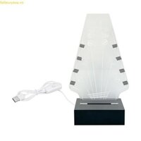 Fol Bật Sáng Đàn Guitar Chọn Giá Đỡ Acrylic Điện Đàn Guitar Chọn Đứng 3 Màu Đàn Guitar Chọn Màn Hình Có Đế Cho Phím Stora