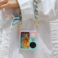 [Fold Love] Dành Cho OPPO Find N3 N2 Vỏ Lật Cho Bé Gái Vỏ Bảo Vệ Ống Kính Chống Sốc (DSO66)