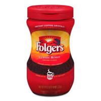 Folgers Classic Roast Instant Coffee Crystals 226g