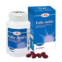 Folic Acid 800mcg lọ 100 viên UBB