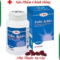 Folic Acid+ UBB - bổ sung Folic Acid cần thiết cho phụ nữ mang thai (Lọ 100 viên) h h b