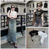 [Follow shop nhận mã 10k] Áo thun chữ nổi QCCC QCL1 BORY STORE AP0947 1330