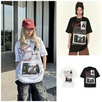 [Follow shop nhận mã 10k] Áo thun áo phông chữ đỏ trắng đen PEACHES STUDIO AT0003 ET03