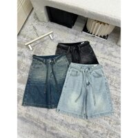 [Follow shop nhận mã 10k] Quần ngố jeans denim đính đá QCCC QCL1 QS0359 3163