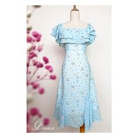 [Follow shop nhận voucher 10k][Duan Clothing] Đầm 𝐄𝐥𝐥𝐢𝐬 𝐃𝐫𝐞𝐬𝐬 - Đầm đuôi cá, trễ vai