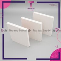 Fomex, formex, pvc foam trắng 8ly (8mm) A1 làm mô hình trưng bày handmade, kệ sách mỹ phẩm treo tường, vách ngăn