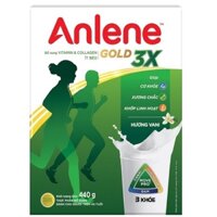 [FONTERRA] Sữa Bột Anlene Gold 3X Vani Hộp Giấy 440g cho Người trên 40 tuổi