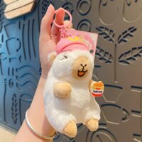 Foodie Capybara Sang Trọng Đồ Chơi Móc Khóa Cặp Đôi Móc Khóa Giáng Sinh CNY Quà Tặng | Foodie Capybara Plush Toy Key Rings Couple Keychain Christmas CNY Gifts