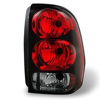 For 02-09 Chevy Trailblazer Red Clear Rear Passenger Right Side Tail Light Brake Lamp Taillamp Replacement