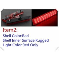 For 2008-2014 Mitsubishi Lancer Red Lens LED Rear Bumper Reflector Brake Light Lamp EVO Evolution Outlander Sport