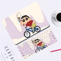 For case ⭐Crayon Shin-chan⭐New M2 Air15 A2941 Air13.6 Air13.3 A2179 A2237 A1932 Pro 13.3 touch bar A1932 A1708 A2159 A1706 cartoon Cover M1 Pro13（A2251/A2289/A2238）Computer Case