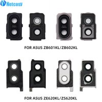 For For ASUS Zenfone Max Pro M1 ZB601KL ZB602KL Black/Silver Back Rear Camera Lens Glass Cover For For ASUS ZenFone 5 ZE620KL 5Z ZS620KL