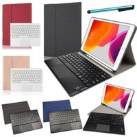 For iPad Air 2 iPad Pro 9.7 iPad 5th 6th Gen 9.7 2017 2018 Detachable Wireless Keyboard CoverTouch Pad - Black