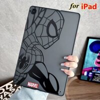 For iPad Case For iPad 10th 6th 7th 8th 9th Gen Air 5 4 3 2 Pro 10.5 11 2022 2021 2019 9.7 2017/2018 Case Spider-man Iron Man Superman Ultra Thin Shockproof Cover Clear Back Case