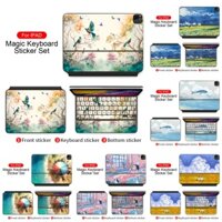 For Magic Keyboard Child Dream Sticker For Apple for 1Pad Pro 11 12.9 Inch 2022 2021 Protective Film for Apple Matte Sticker Waterproof Scratch Resistant Skin With Keyboard Cover C