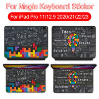 For Magic Keyboard Sticker For Apple Iapd Pro 11 12.9 Inch 2020 2021 2022 Protective Film For Apple Matte Transparent Sticker Skin FYIY
