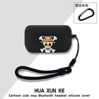 For Panasonic Technics EAH-AZ100 Case Silicone Soft Shell Cartoon Lanyard Pendant Cute Technics EAH-AZ100 Protective Cover