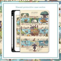 For Redmi se 8.7 11 Xiaomi pad 7 5 6 6s pro 12.4 case OPPO Pad Neo 11.4 Ốp điện thoại Xiaomi Tablet Pad 5 6 S Pro 12.4 11 Inch 2021 2024 có khe cắm bút Phim hoạt hình chống sốc MiPad Redmi Pad SE 11 12.1 10.6 Inch cho OPPO Pad Air 10.36 11.6 11.4