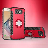 For Samsung Galaxy J5 Prime Phone Case Luxury Magnetic Armor Silicone Case Cover Metal Ring Hard Case Casing LazadaMall