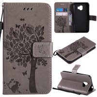 For Samsung Galaxy J6 2018/J600/On6/J7 2017/J730/J7 Pro European version CasingEmbossed PU Leather Wallet Flip Phone Case Cover