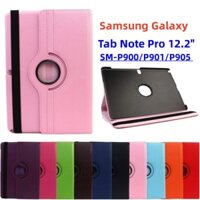 For Samsung Galaxy Tab Note Pro 12.2 P900 P901 P905 T900 SM-P900 SM-P905F0 Tablet Case 360 Rotate Shockproof Leather Flip Case Cover
