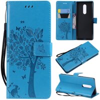 For Sony Xperia Z3/L55T/L55U/D6603 CasingEmbossed PU Leather Wallet Flip Phone Case Cover