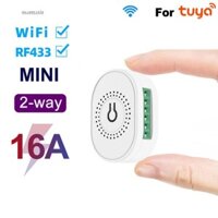 For Tuya Smart WiFi+RF433 Light Switch Module 16A 2 Way APP Timer Remote Control
