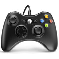 for XBOX360 USB Wired Gamepad Dual Pressure Point Trigger Vibration Feedback Motors 8-way Arrow Keys 360° Joystick Xbox