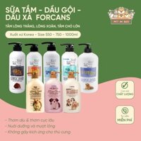 Forcans (550-750-1000ml) / Sữa tắm Hàn Quốc dành cho chó