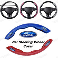 Ford Bọc Vô Lăng Ô Tô Sợi Carbon Đường Vô Lăng Bảo Vệ Chống Trơn Trượt Thoải Mái Bền Phụ Kiện Xe Hơi Cho Xe Ford Ranger Raptor Lãnh thổ EcoSport Everest