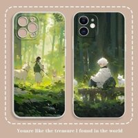 Forest Nam Nữ Cặp Đôi Ốp Lưng Điện Thoại Thích Hợp Cho Apple 15 Huawei vivo y7 8 Xiaomi 14OPPO Glory 9iQOO12