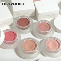 FOREVER KEY Má hồng dạng kem trang điểm tông màu da tự nhiên highlight làm sáng tím xanh tạo khối má hồng