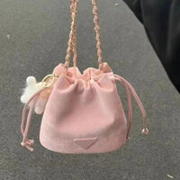 Forever LENGRUI Túi xô dây rút cao cấp, túi đeo chéo một vai thời trang mới