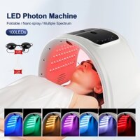 Foreverlily Spray LED Photon Machine 7 màu PDT LED Mặt nạ trị liệu ánh sáng Máy làm đẹp Photon Facial Photon Facial Photon Máy chăm sóc da Mặt Ánh sáng mặt