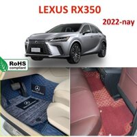 Form Chuẩn - Thảm lót sàn 8D THƯƠNG GIA Lexus RX350, RX500h 22-nay phủ kín sàn xe, cách âm, chống nước hiệu quả