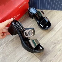 (Form nhỏ - Size 36-43)- Dép 2 quai khóa vòng 5cm trung niên cho mẹ, cho bà - Siêu nhẹ, êm, bền