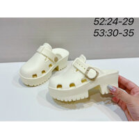 [FORM TO ĐẶT THEO MÔ TẢ ] Sục guccii mới độn đế cho bé cực đẹp SIÊU NHẸ chất xốp ảnh thật