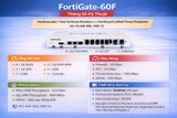 FortiGate-60F Hardware plus 1 Year FortiCare Premium and FortiGuard Unified Threat Protection (UTP)  #FG-60F-BDL-950-12