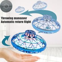 Forwin Magic Bay Trực Thăng Spinner Đầu Ngón Tay Nâng Cấp Chuyến Bay Con Quay Bay Orb Hover Ball Mini Dron Máy Bay Đồ Chơi Loại LED Đồ Chơi Trẻ Em Quà Tặng vn