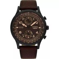 Fossil Hybrid Smartwatch Retro Pilot Dual-Time 44MM